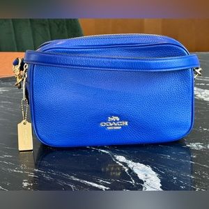 Coach Jes Crossbody - royal blue camera bag